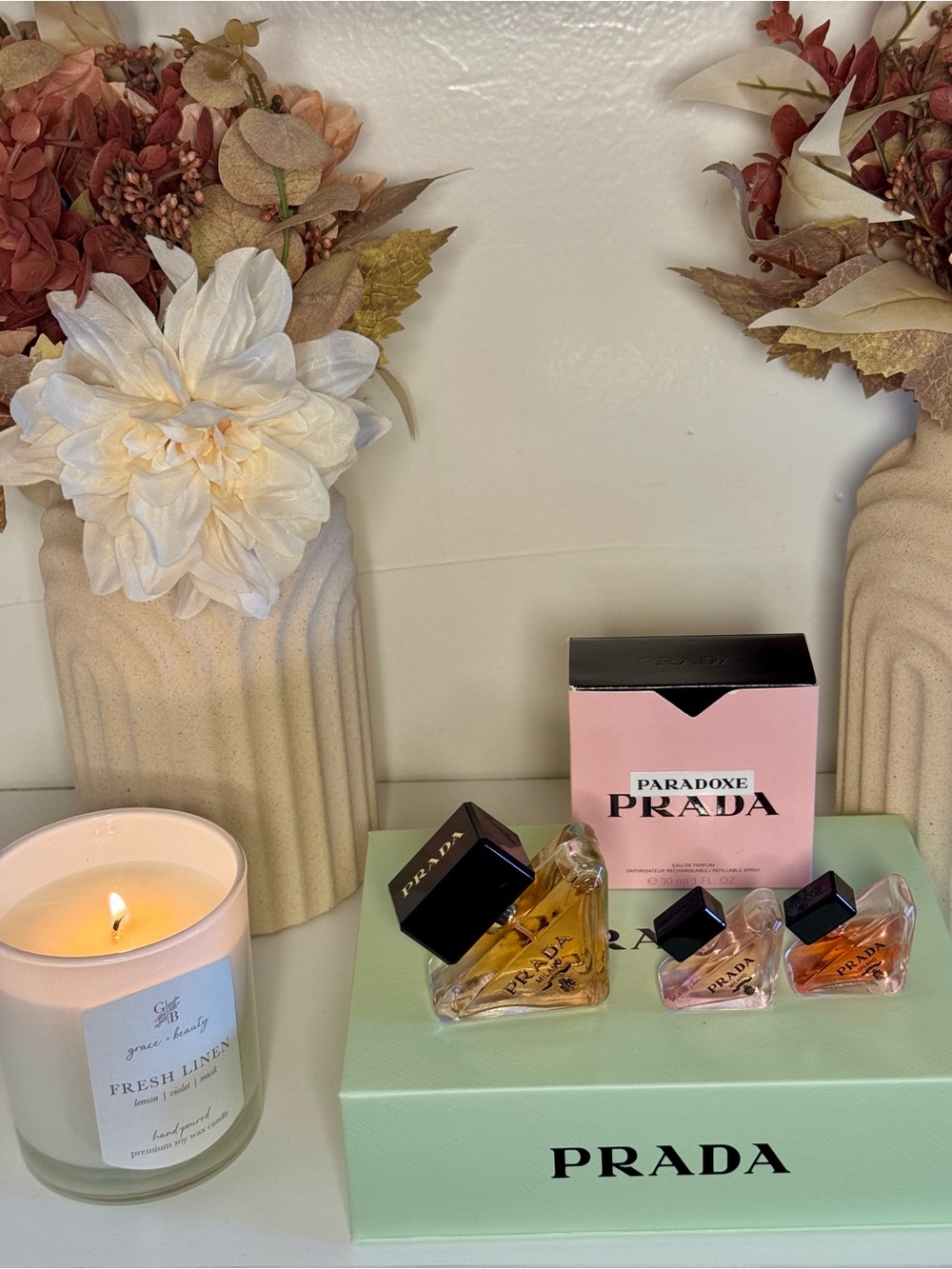 Prada Paradoxe Perfume Gift Set | 2 Mini Perfumes + 1 Travel Spray | Luxury Frag - Picture 5 of 7
